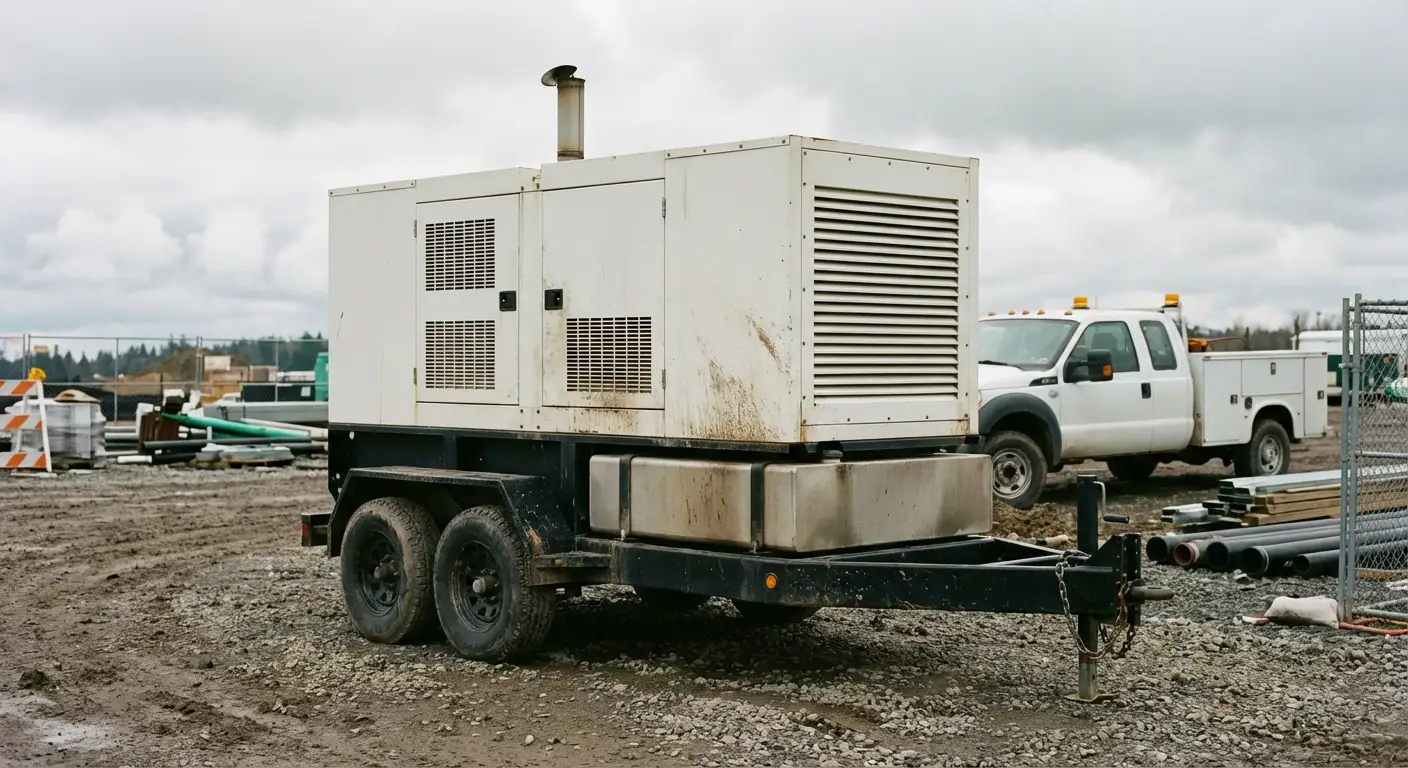 Commercial generator equipment for construction prime power in Apex, NC
