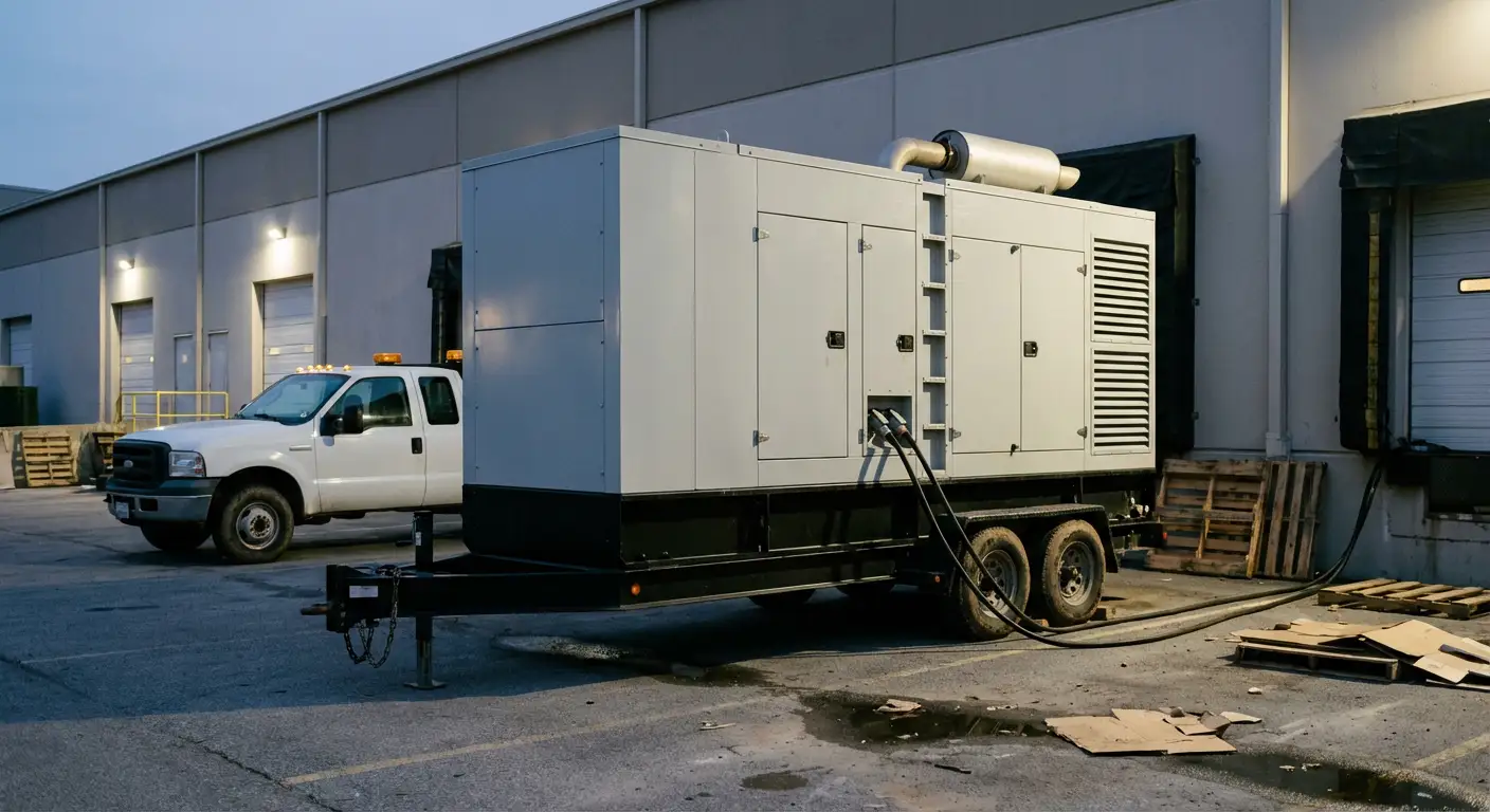 Commercial Generator Rental in Apex