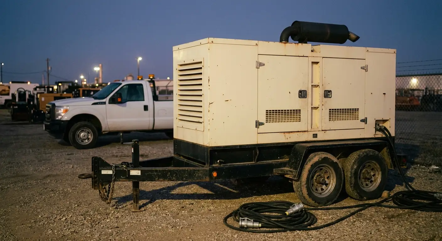 Commercial generator rental equipment in Apex, NC