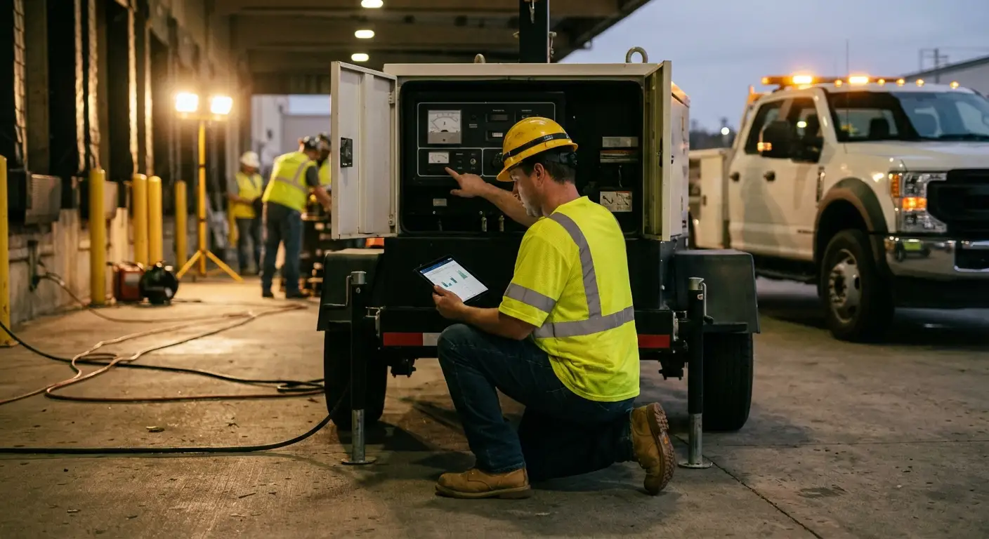 Emergency Power Deployment in Apex, NC