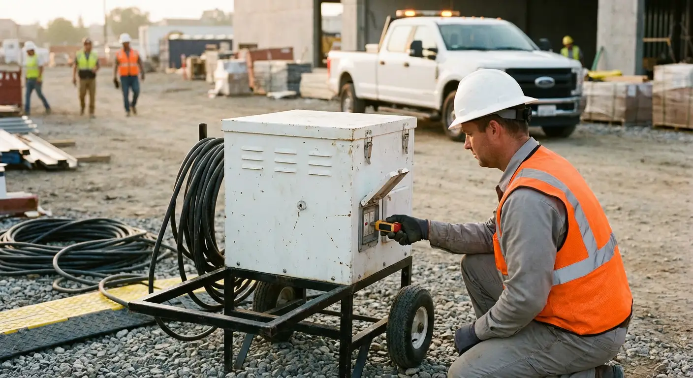 Safety inspection in progress in Apex, NC
