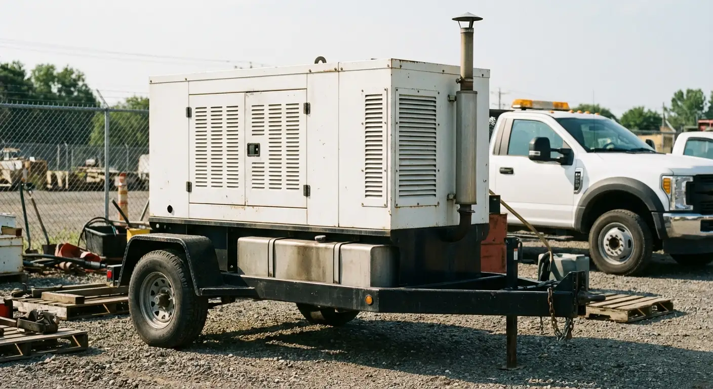 Sound Attenuated Generator Unit in Apex, NC