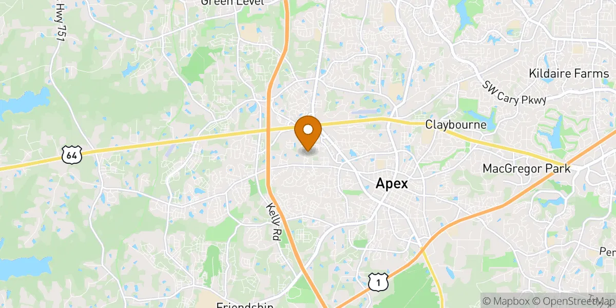  neighborhood map in Apex, NC