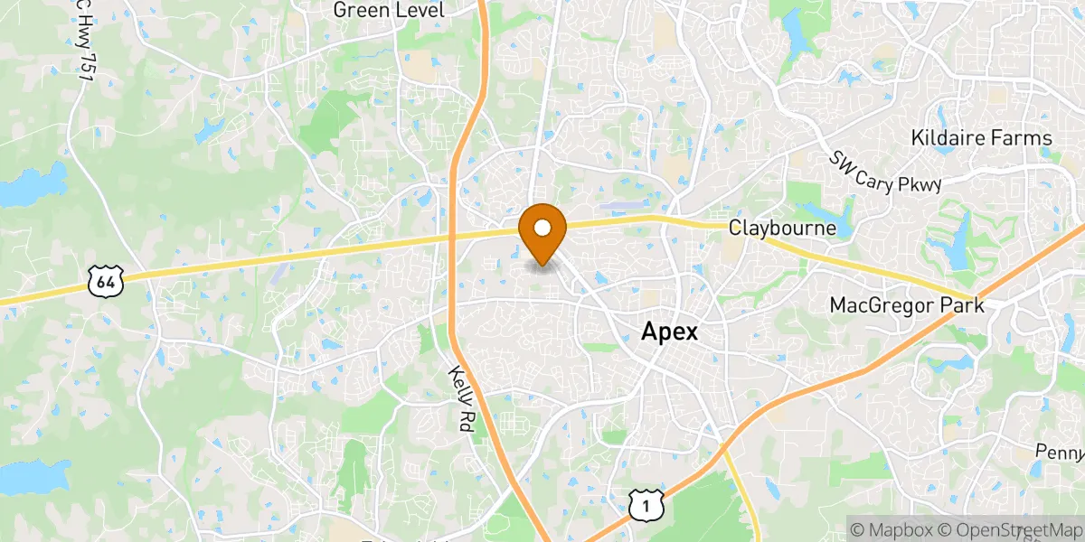  neighborhood map in Apex, NC