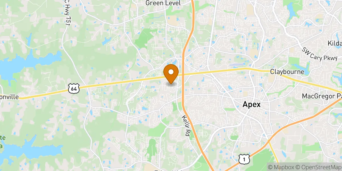  neighborhood map in Apex, NC