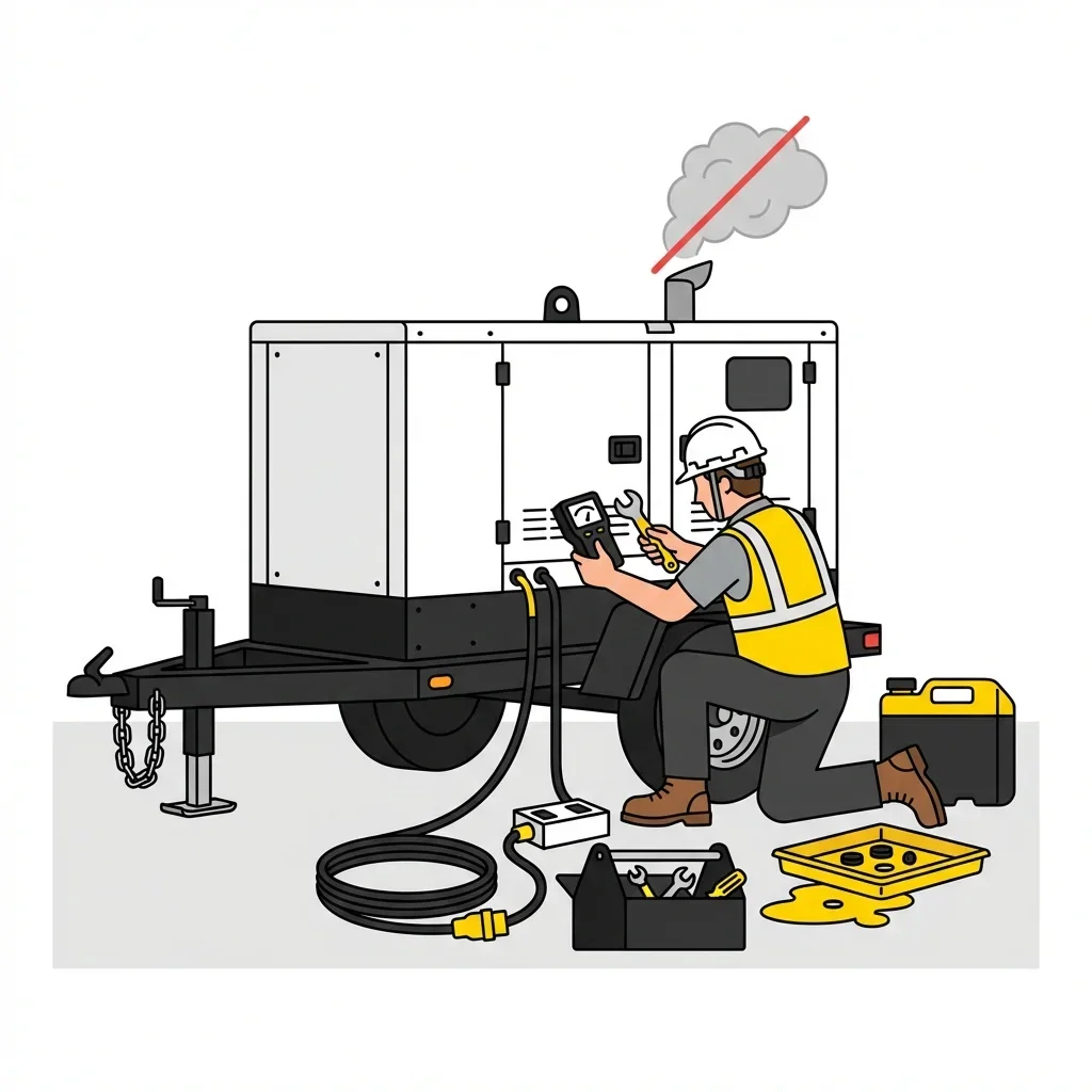 Visual guide to EPA Tier 4 generator compliance requirements in Apex, NC